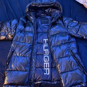 Tommy Hilfiger black puffer Size M